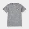 Sueded Cotton Decades Tee | Heather Grey