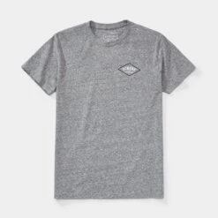Sueded Cotton Decades Tee | Heather Grey