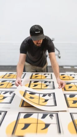 Findow | 18x18" Print -Surf Story Shop 7Z4A0608