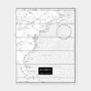 Atlantic Surf Spots | Poster (B/W)