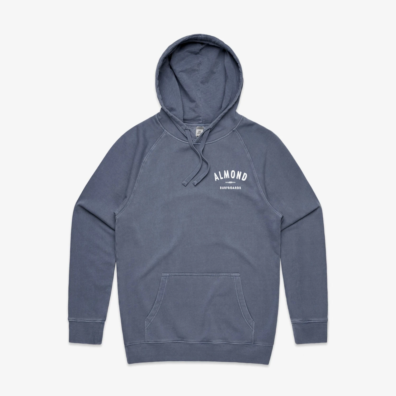 Surf Check Hoodie | Faded Blue 2 Surf Check Hoodie | Faded Blue - Image 2