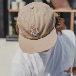 Shaka Hat | Khaki -Surf Story Shop shaka almond hat